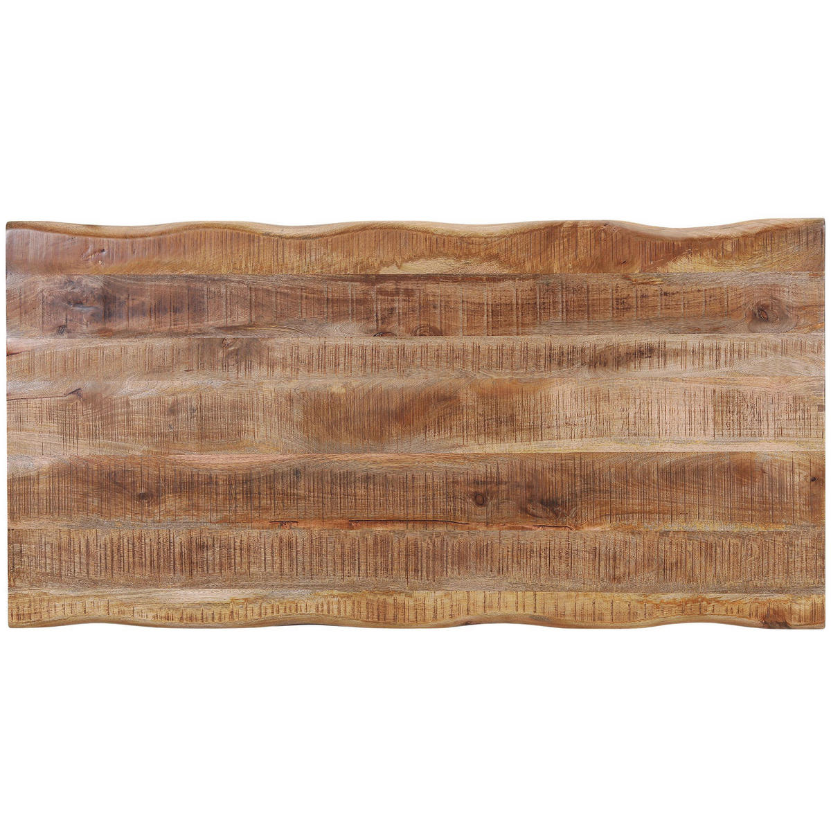 TISCHPLATTE Naturfarben   - Naturfarben, Design, Holz (180/90/5cm) - Landscape