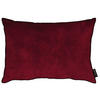 ZIERKISSEN 35/45 cm  - Bordeaux, Basics, Textil (35/45cm) - Apelt