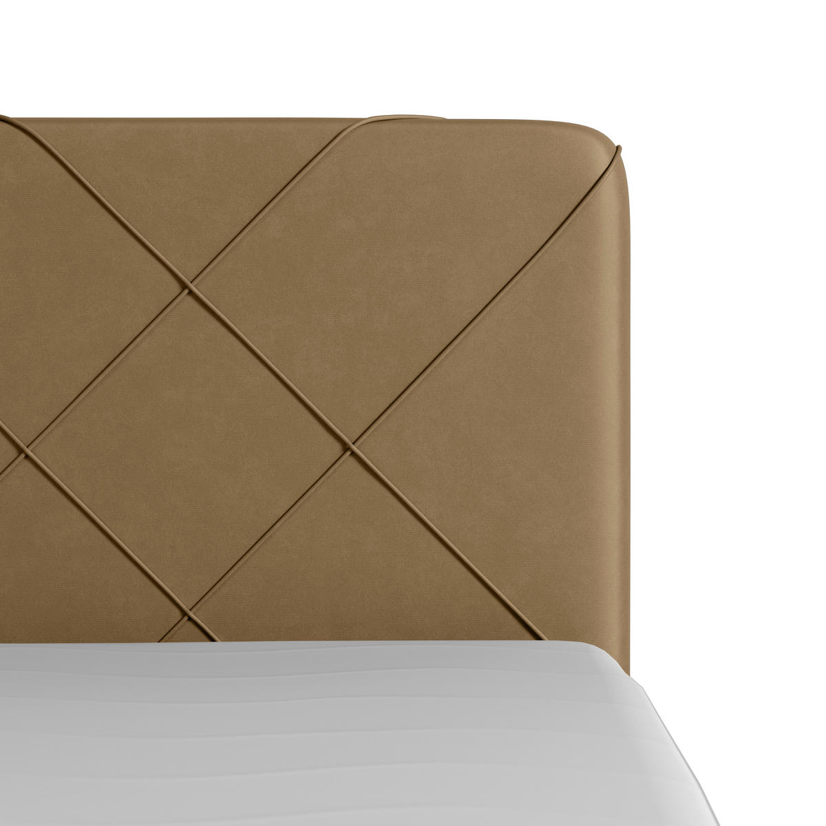 BOXSPRINGBETT 180/200 cm  in Beige  - Beige, MODERN, Holz/Kunststoff (180/200cm) - MID.YOU