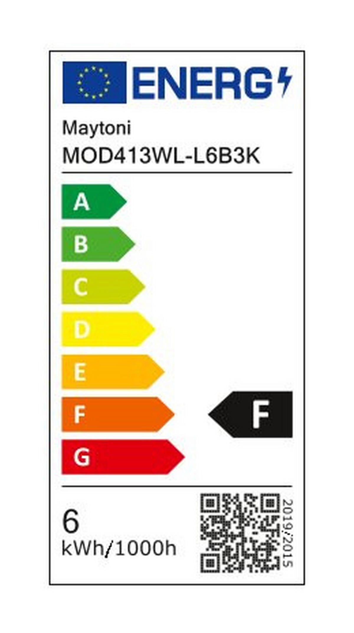 WANDLEUCHTE - Schwarz, Trend, Metall (63,5/5/11cm) - MAYTONI