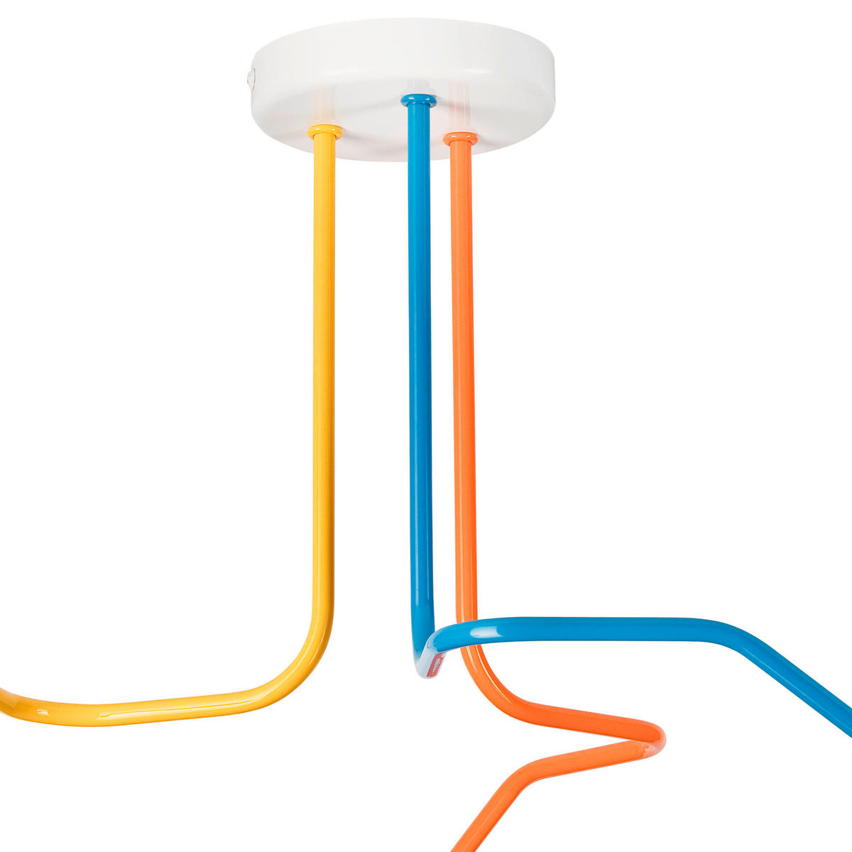 DECKENLEUCHTE Domino 40/59 cm   - Multicolor, KONVENTIONELL, Metall (40/59cm)