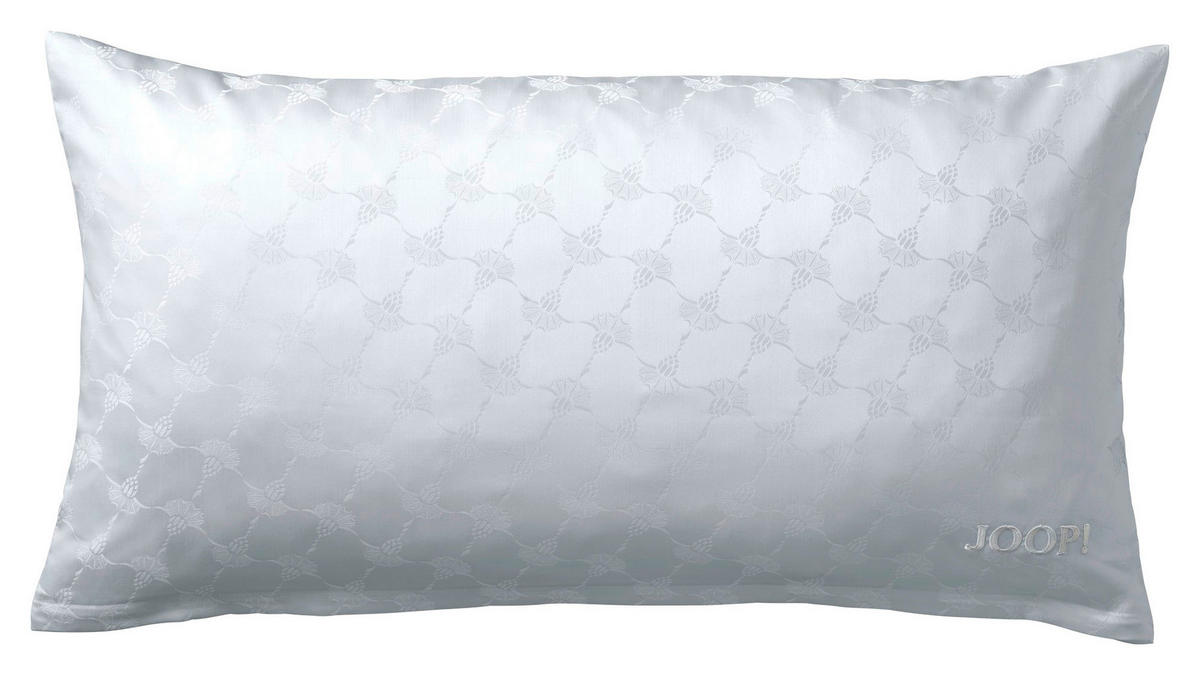 KOPFKISSENBEZUG 80/40 cm  - Silberfarben, Basics, Textil (80/40cm) - Joop!