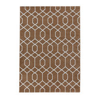 GOLVLÖPARE 80/250 cm Efor 3713 kupfer  - kopparfärgad, Basics, textil (80/250cm)