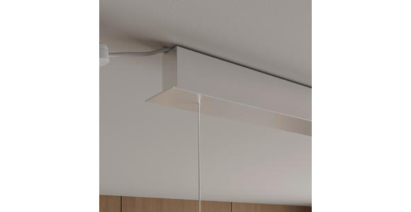 LED-HÄNGELEUCHTE 115/13/200 cm  - Alufarben, Basics, Kunststoff/Metall (115/13/200cm) - Novel