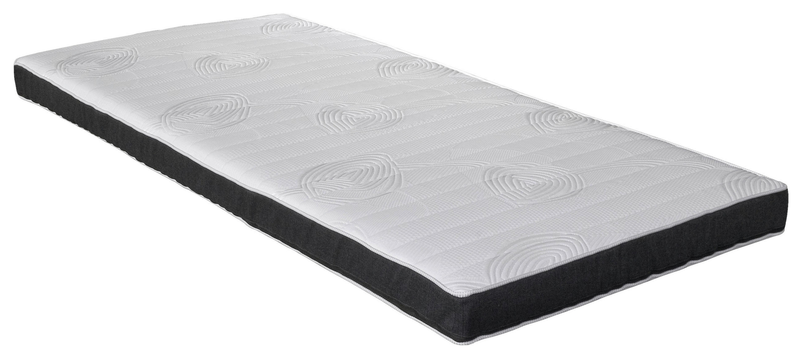 BÄDDMADRASS 80/200 cm  höjd ca 10 cm  - vit, Klassisk, textil (80/200cm) - Cassando