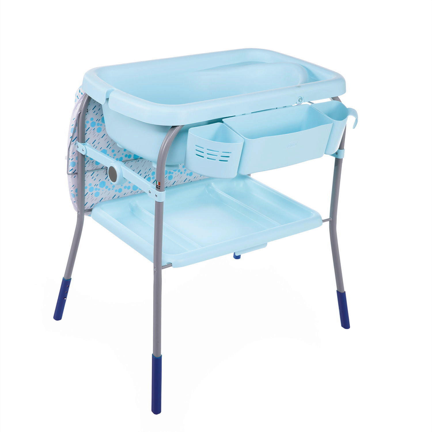 BABYBADEWANNE Cuddle & Bubble  - Blau, Basics, Kunststoff (63,5/103/82cm) - Chicco