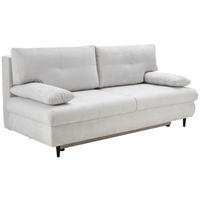 KANAPÉÁGY világosszürke  - világosszürke/fekete, Konventionell, textil/fa (212/97/105cm) - MID.YOU