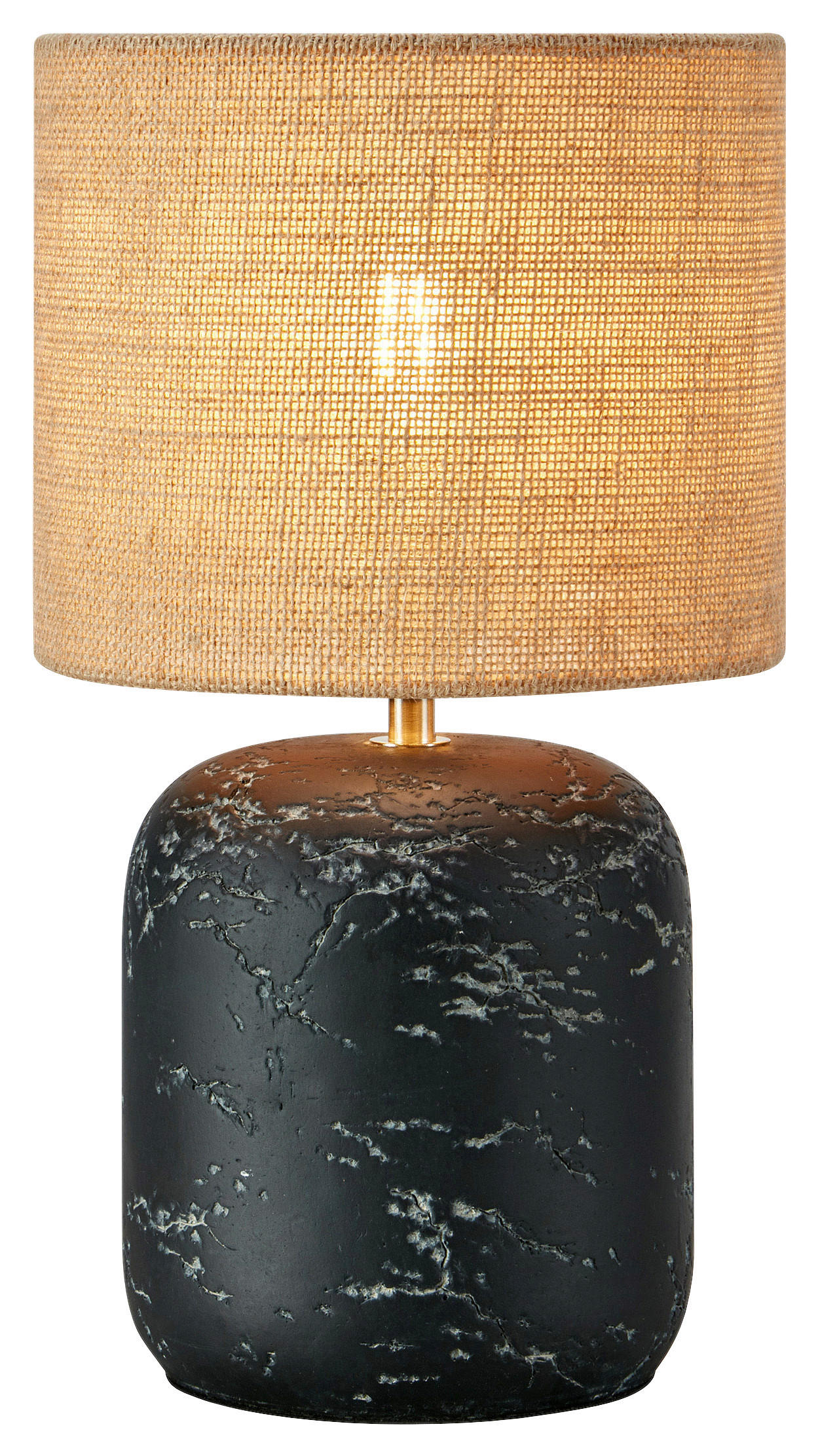 STOLNÍ LAMPA, otočný stmívač, GU10, 18/32,5 cm  - černá, Basics, kov (18/32,5cm) - Markslöjd