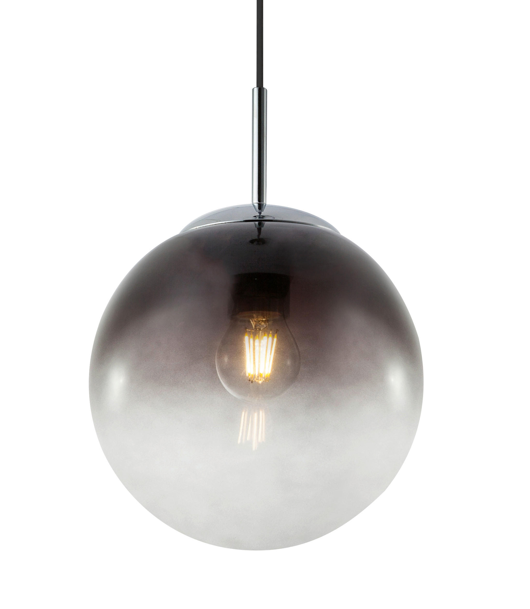 HÄNGELEUCHTE 20/120 cm   - Basics, Glas/Metall (20/120cm) - Globo