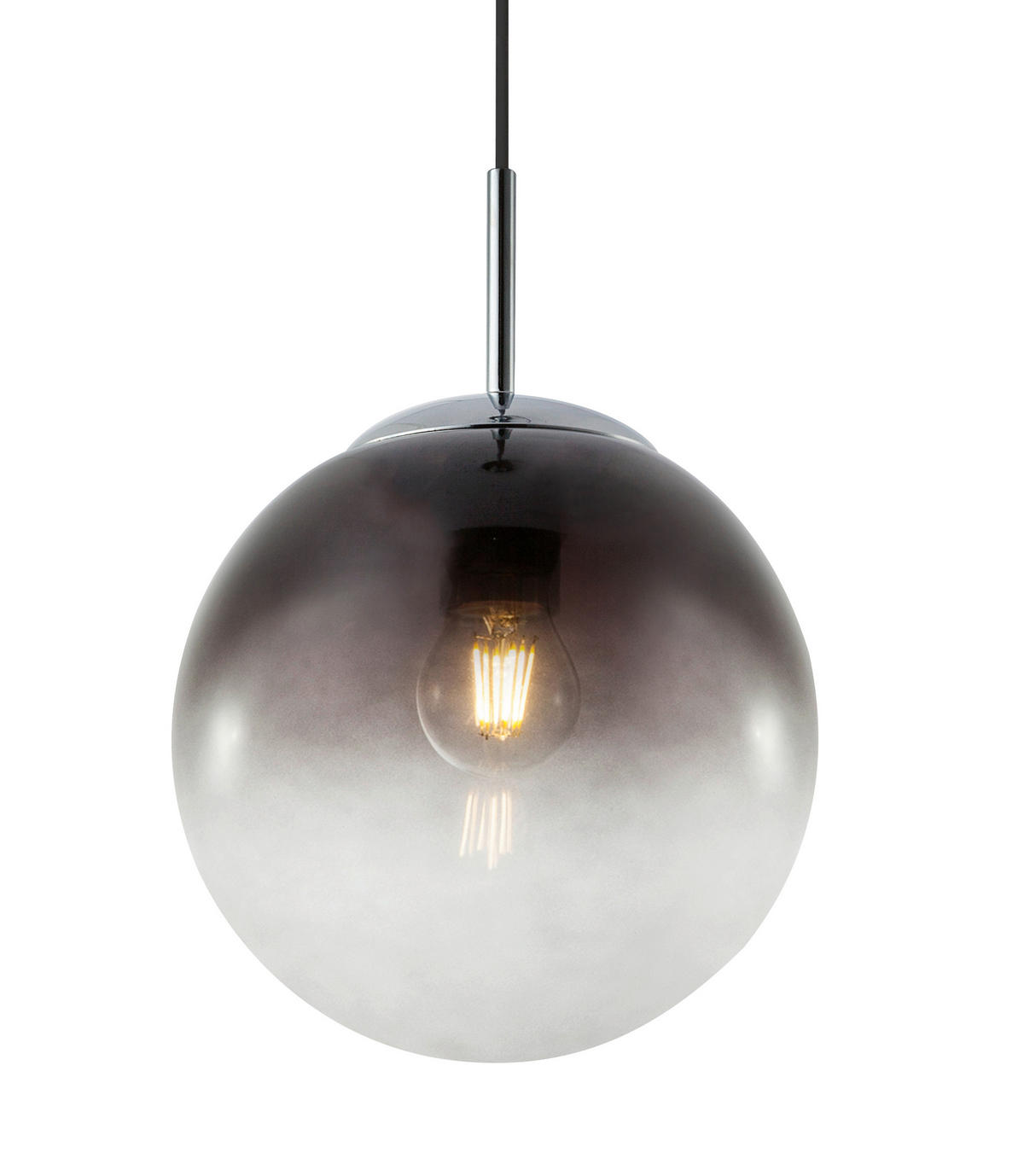 HÄNGELEUCHTE 20/120 cm   - Basics, Glas/Metall (20/120cm) - Globo