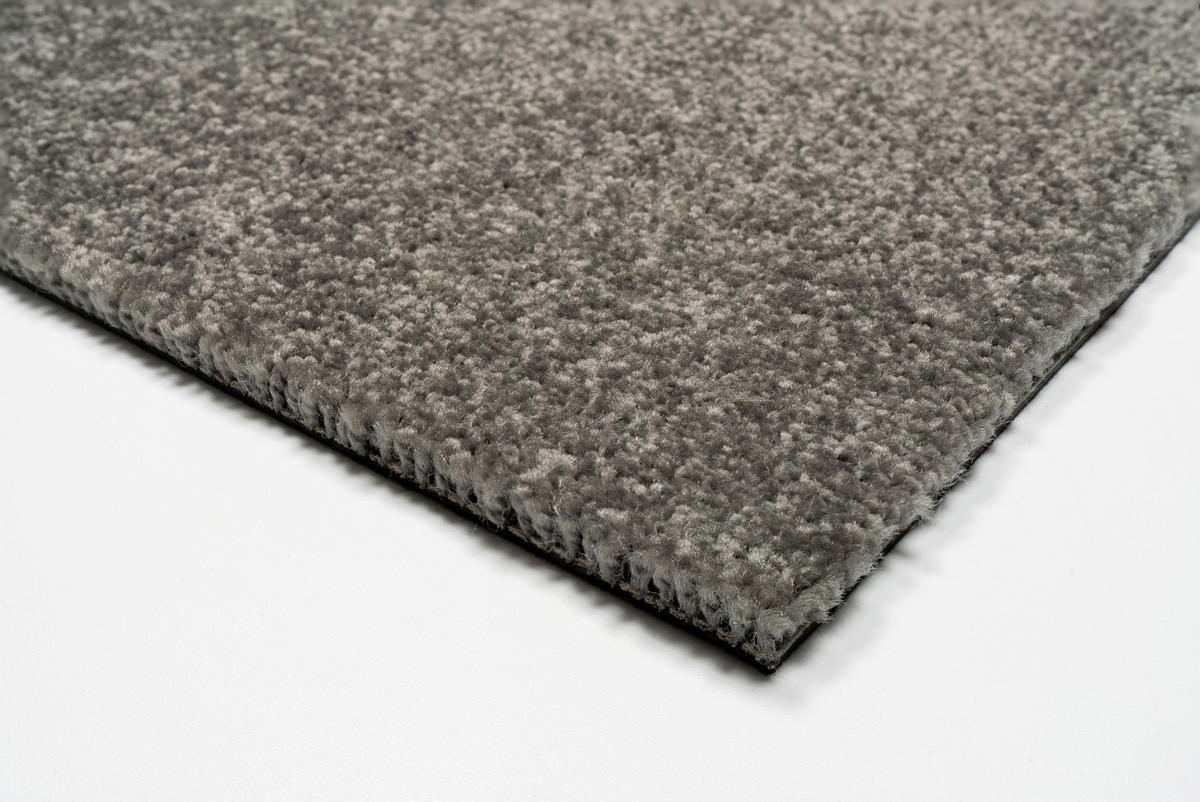 Teppichfliese Carousel 176 50/50 cm  in Dunkelgrau  - Dunkelgrau, Basics, Textil (50/50cm)