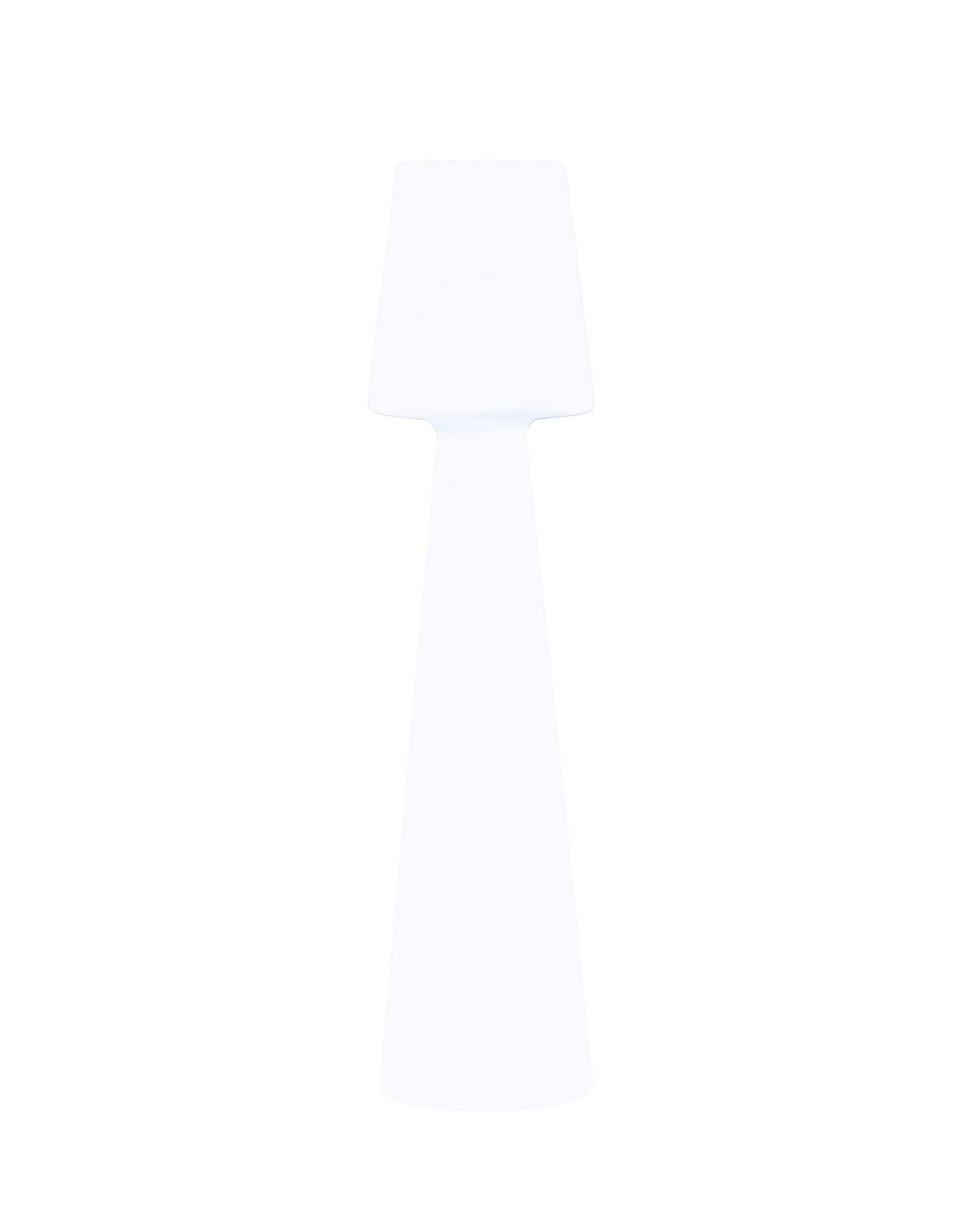 LED-AUßENLEUCHTE Lola 26.5/110/26.5 cm   - Weiß, Design, Kunststoff (26.5/110/26.5cm) - Newgarden