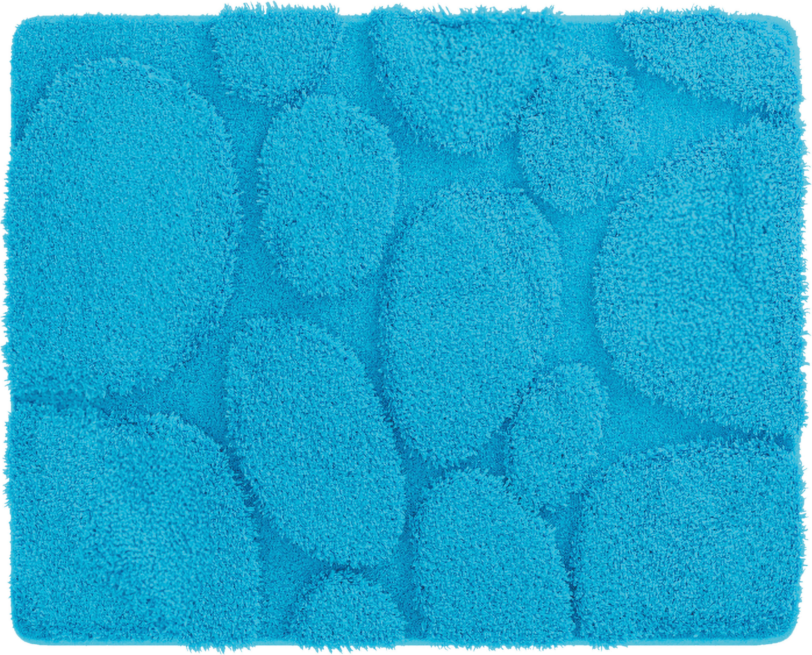 BADEMATTE Hellblau 40/50 cm  - Hellblau, Basics, Kunststoff (40/50cm) - Grund