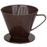 KAFFEEFILTERHALTER - Braun, Basics, Kunststoff (12/10/14,5cm) - Fackelmann KAFFEEFILTERHALTER - Braun, Basics, Kunststoff (12/10/14,5cm) - Fackelmann