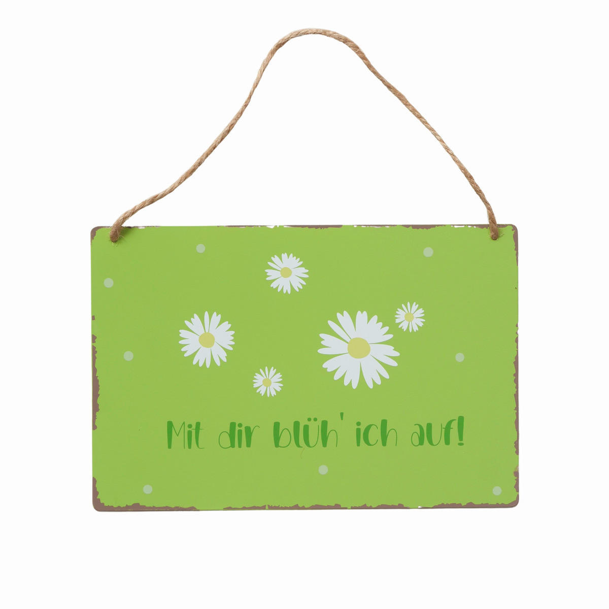 DEKOSCHILD  - Multicolor/Weiß, KONVENTIONELL, Textil/Metall (0,5/21,5/14,0cm)