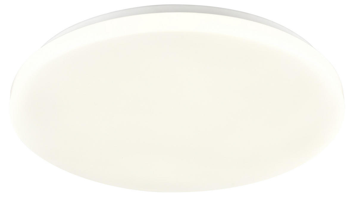LED-DECKENLEUCHTE 30/6,5 cm   - Weiß, Basics, Kunststoff/Metall (30/6,5cm) - Boxxx