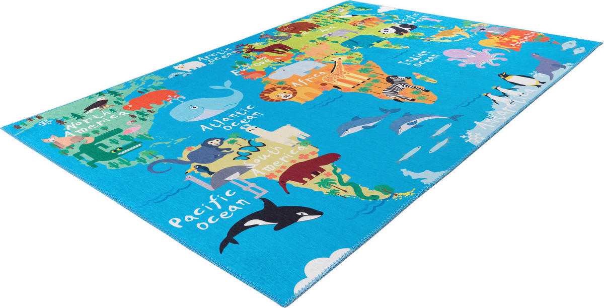 SPIELTEPPICH 160/230 cm My Torino Kids  - Blau, Trend, Textil (160/230cm) - Obsession