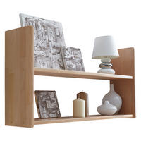 STENSKI REGAL 90/45/20 cm barve bukve  - barve bukve, Basics, les (90/45/20cm) - Livetastic