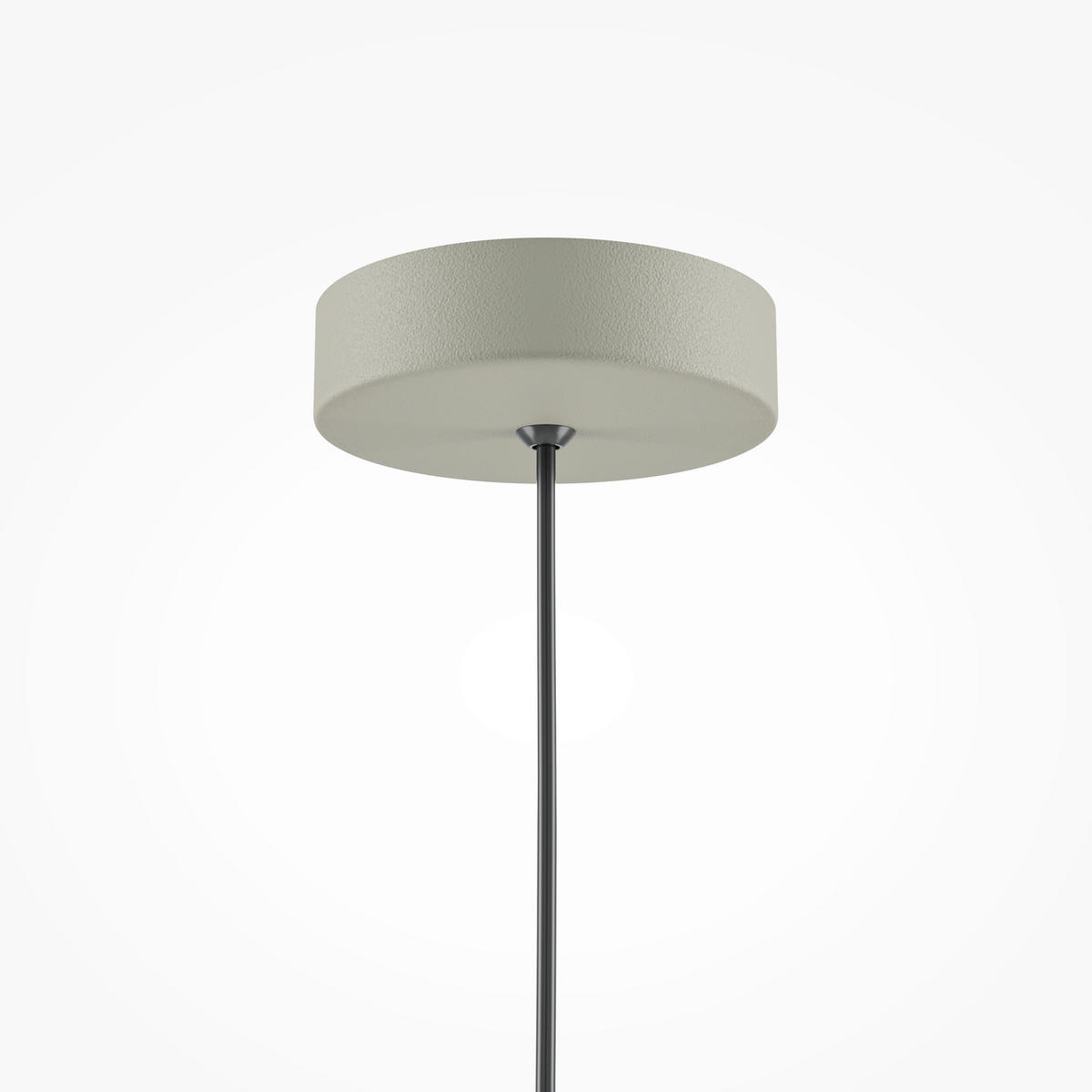 PENDELLEUCHTE Basic colors 35/318 cm  - Grau, Design, Metall (35/318cm) - MAYTONI
