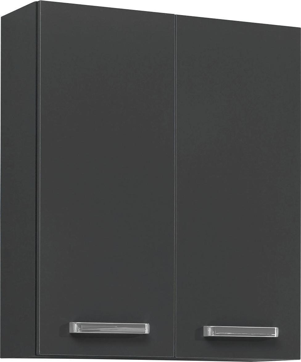 HÄNGESCHRANK 60/70/20 cm  - Chromfarben/Anthrazit, KONVENTIONELL, Glas/Holzwerkstoff (60/70/20cm) - Carryhome