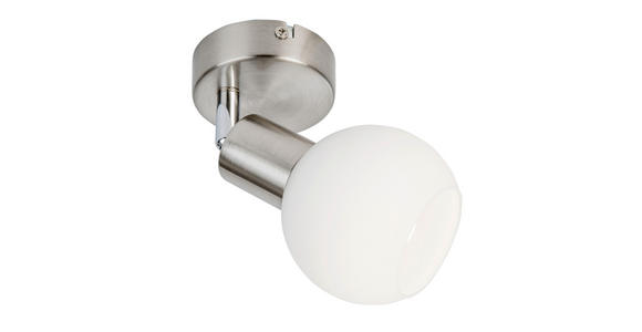 STRAHLER 11/11/18 cm - Opal/Weiß, Basics, Glas/Metall (11/11/18cm) - Novel
