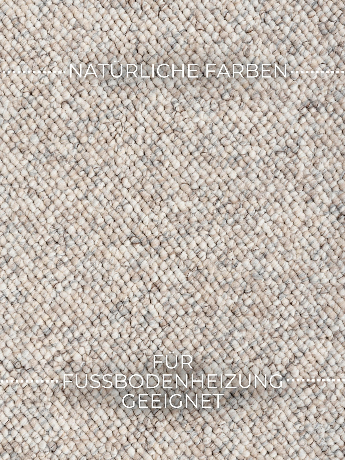 TUFTTEPPICH 120/170 cm Rocco Creme, Multicolor  - Multicolor/Creme, Basics, Kunststoff (120/170cm) - Elle Decoration