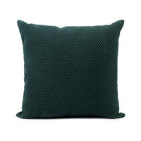DEKORAČNÍ POLŠTÁŘ 50/50 cm - tmavě zelená, Basics, textil (50/50cm) - Novel