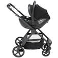 KINDERWAGENSET  - Schwarz, Basics, Textil/Metall - My Baby Lou
