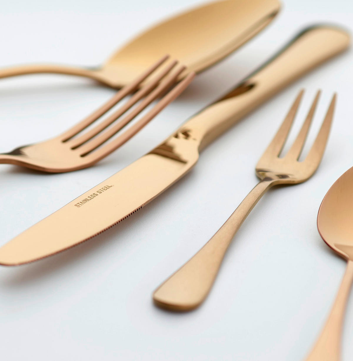 BESTICKSET  30 delar  - kopparfärgad, Basics, metall - Echtwerk