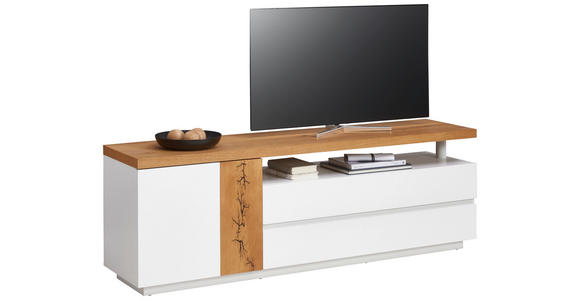 LOWBOARD 170/57/40 cm - Eichefarben/Weiß, Design, Holz/Holzwerkstoff (170/57/40cm) - Xora