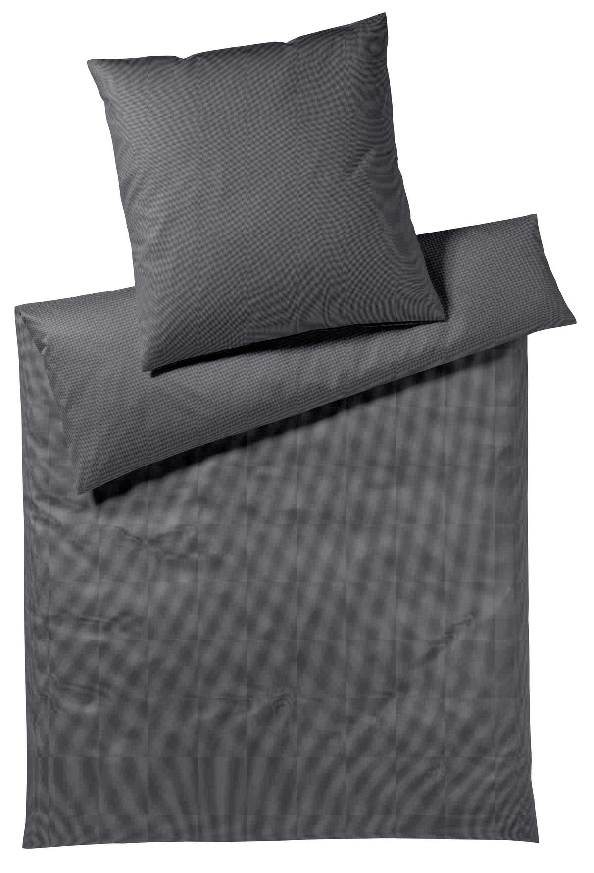 BETTWÄSCHE Joop! Soft Flanell 155/220 cm  - Anthrazit, KONVENTIONELL, Textil (155/220cm) - Joop!