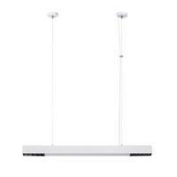 LED-HÄNGELEUCHTE Cali 120/80/6 cm  - Weiß, Design, Metall (120/80/6cm)
