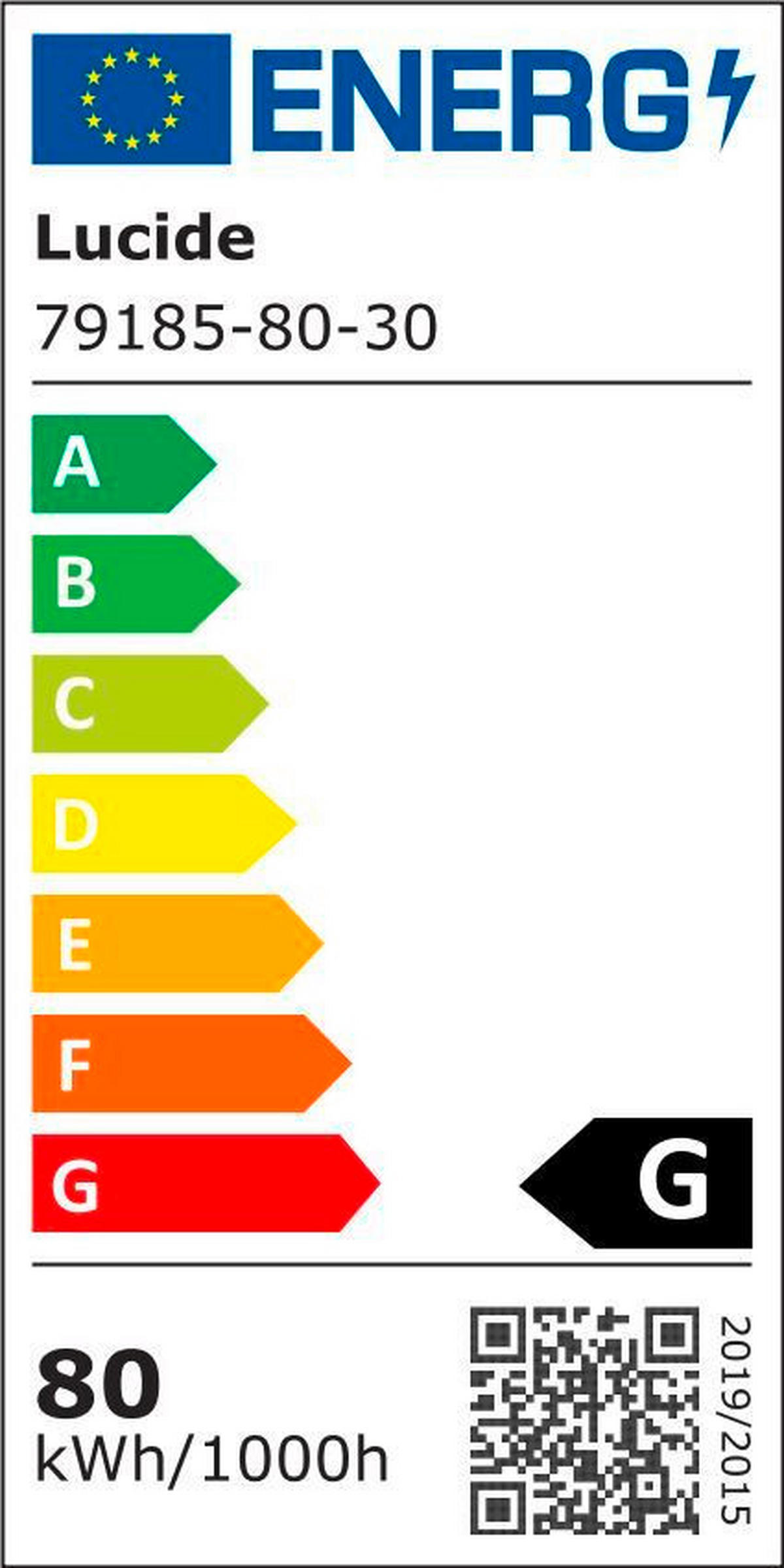 LED-DECKENLEUCHTE UNAR 80/80/5 cm   - Schwarz, KONVENTIONELL, Kunststoff/Metall (80/80/5cm) - Lucide