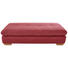 HOCKER Mikrofaser Bordeaux - Bordeaux/Eichefarben, Design, Textil (156/74cm) - Xora