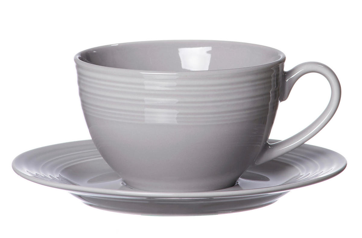 KAFFEETASSE LEVI 220 ml  - Grau, Design, Keramik (220ml) - Ritzenhoff Breker