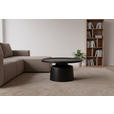 COUCHTISCH 69/69/37,5 cm rund Schwarz  - Schwarz, Design, Metall (69/69/37,5cm) - Xora