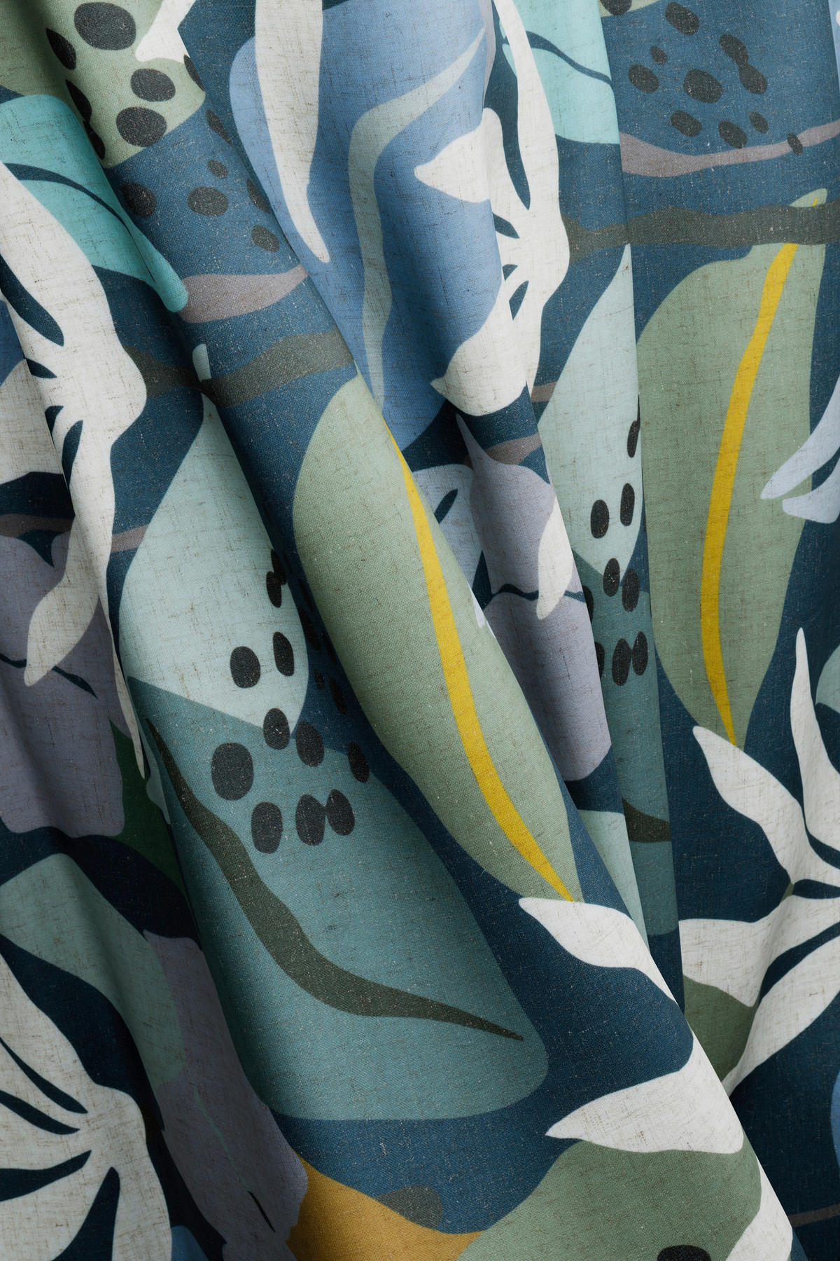 FERTIGVORHANG blickdicht  - Waldgrün, Basics, Textil (135/245cm)