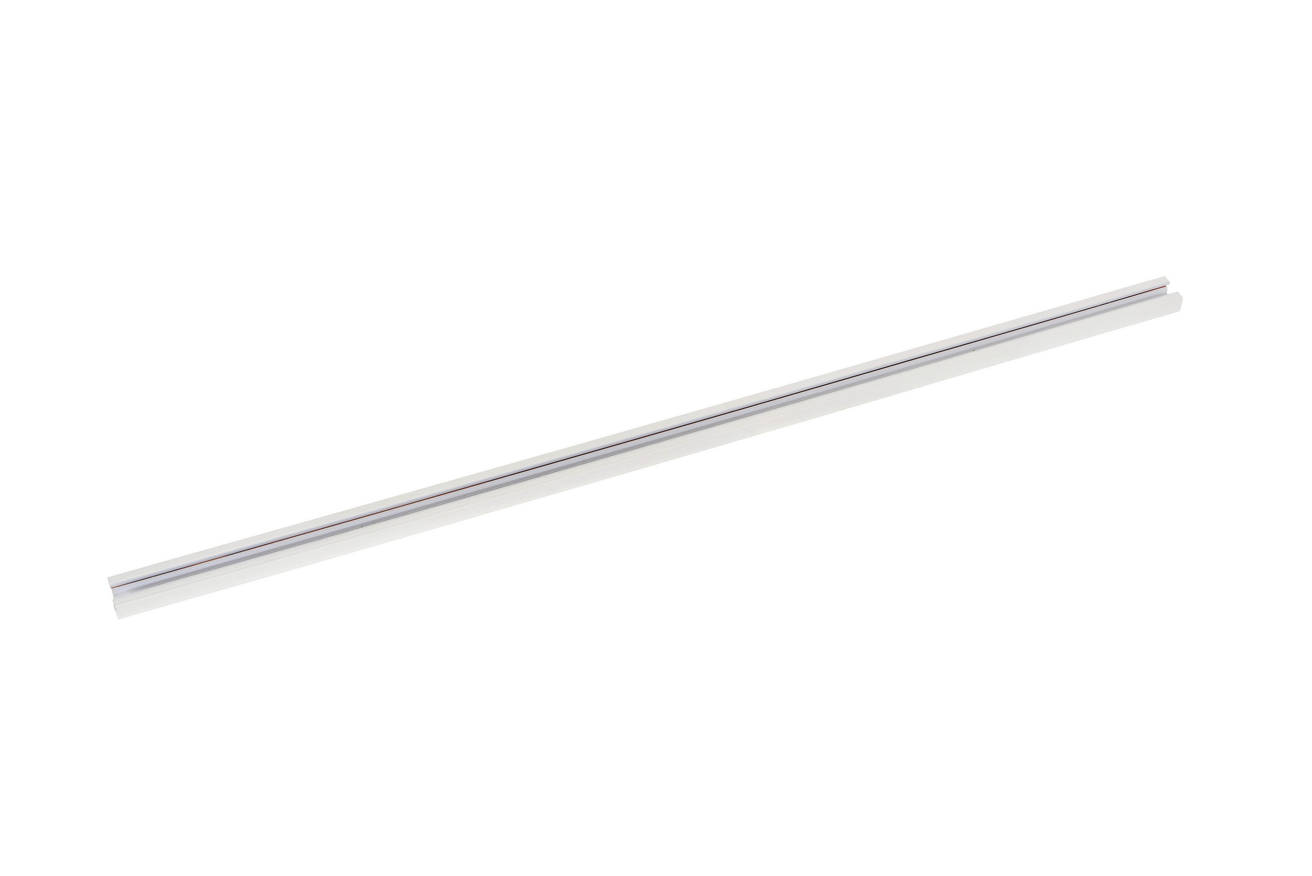 SCHIENENSYSTEM Track 100/3.4/1.8 cm  - Weiß, Design, Kunststoff (100/3.4/1.8cm) - Lucide