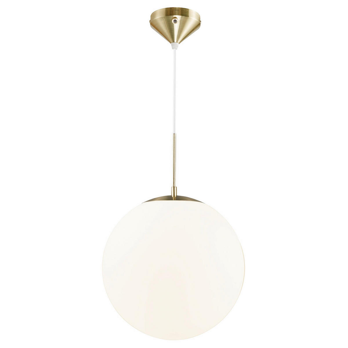 PENDELLEUCHTE 35/50 cm   - Weiß, Design, Glas (35/50cm) - Nordlux