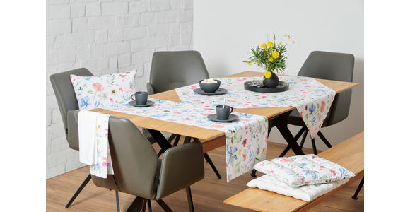 TISCHDECKE 100/100 cm - Multicolor/Weiß, LIFESTYLE, Textil (100/100cm) - Esposa