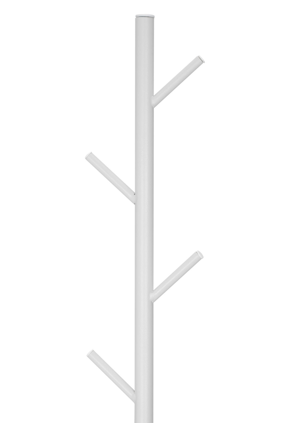 KLEIDERSTÄNDER in Weiß 28/176/28 cm   - Weiß, MODERN, Metall (28/176/28cm) - PBJ