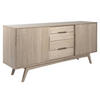 SIDEBOARD 180/84/44 cm  - Eiche Bianco, Design, Holz/Holzwerkstoff (180/84/44cm) - Livetastic