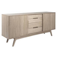 SIDEBOARD  in 180/84/44 cm  - Eiche Bianco, Design, Holz/Holzwerkstoff (180/84/44cm)