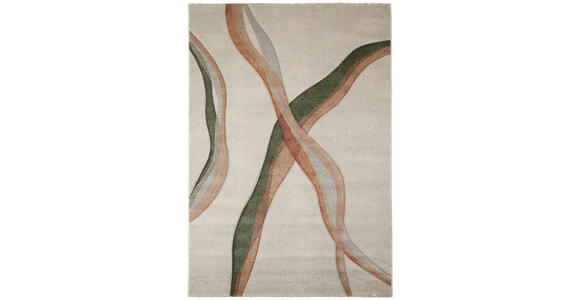 WEBTEPPICH 120/170 cm Grün, Beige  - Beige/Grün, Design, Textil (120/170cm) - Novel