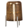 BEISTELLTISCH 34/34/54 cm Kupferfarben rund  - Kupferfarben, Design, Metall (34/34/54cm)