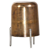 BEISTELLTISCH 34/34/54 cm Kupferfarben rund  - Kupferfarben, Design, Metall (34/34/54cm)