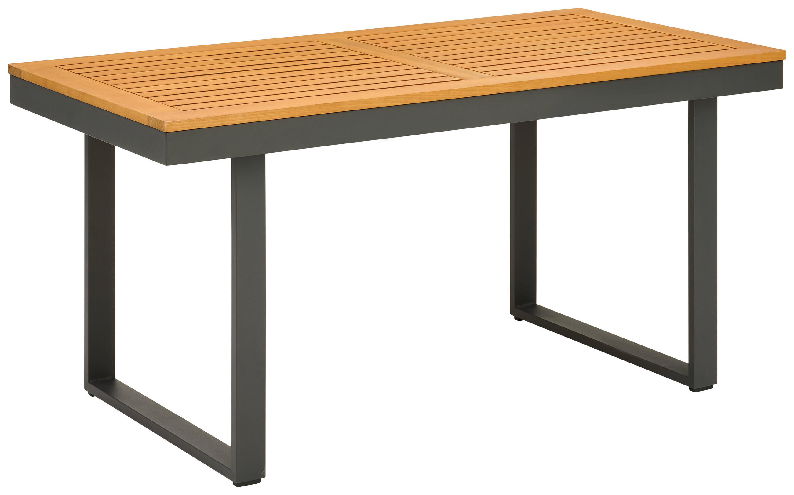 Amatio ZAHRADNÍ STŮL, dřevo, kov, 140/68/70 cm