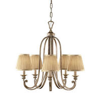 LESTENEC  Elstead Abbey      48.3/66.3 cm      E14 - srebrne barve/peščene barve, Konvencionalno, kovina (48.3/66.3cm) - Elstead Lighting
