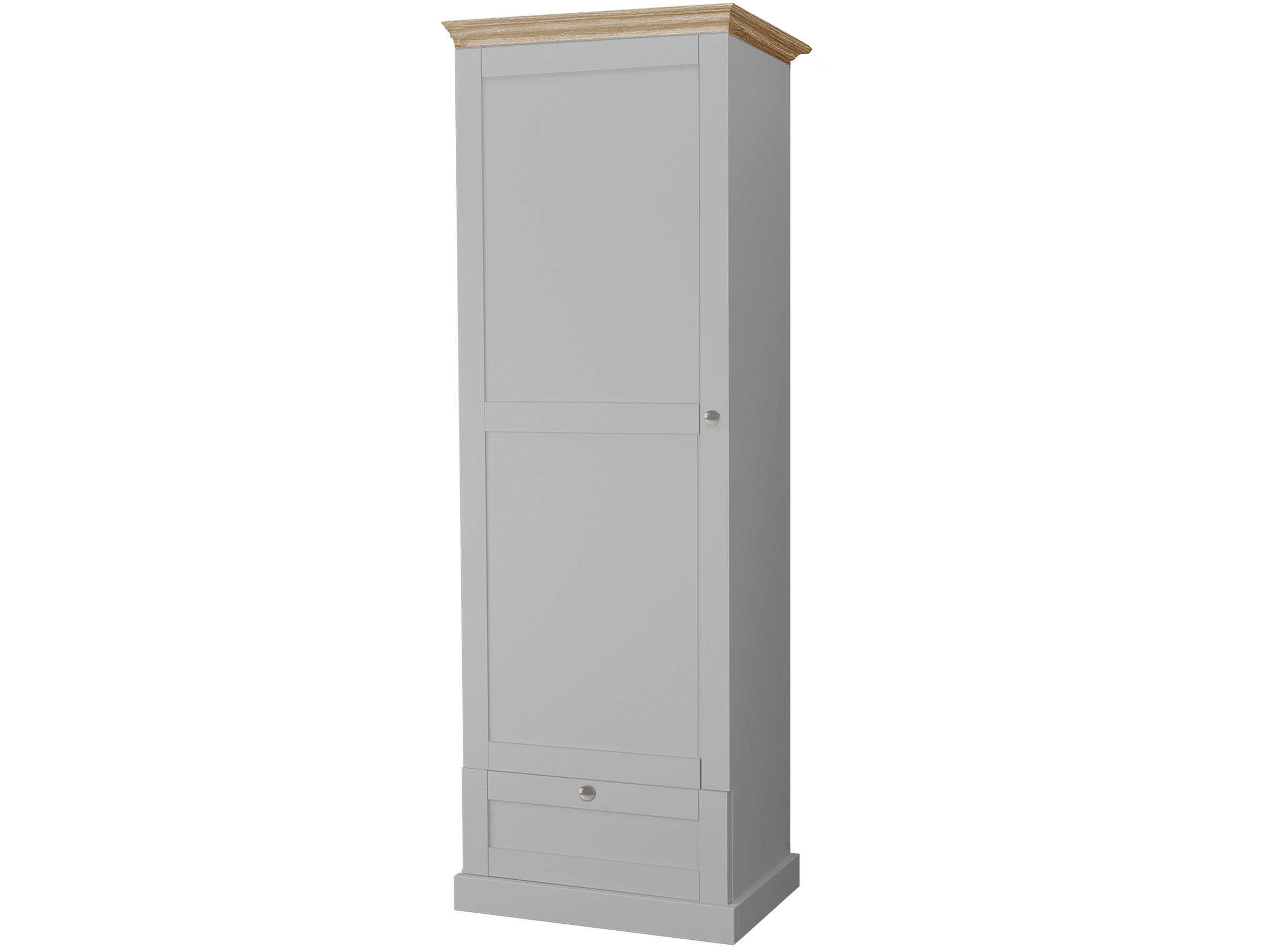Mid.you Garderobenschrank Binz Eiche 60x180x35 cm