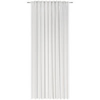FERTIGVORHANG  halbtransparent   140/255 cm  - Braun/Weiß, Design, Textil (140/255cm) - Bio:Vio